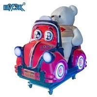 Super Taxi trefjaplast rafmagns barnabíll