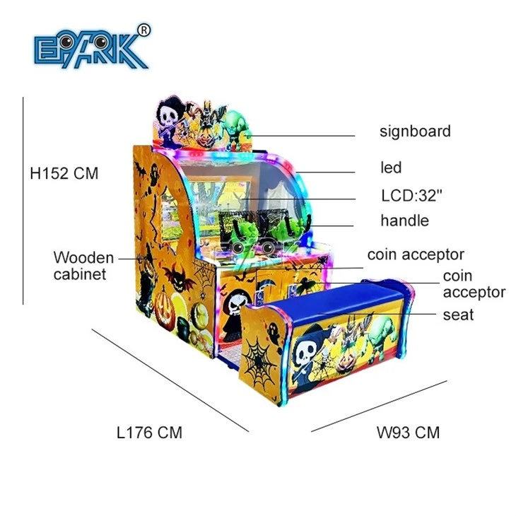 Spooky Ball Shooting Lottery Game Machine