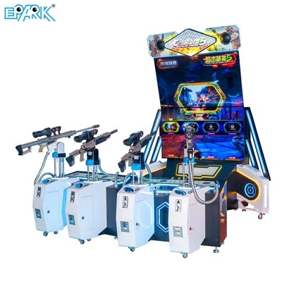 4 Players Arcade Shooting Game Machine Tölvuleikjavél