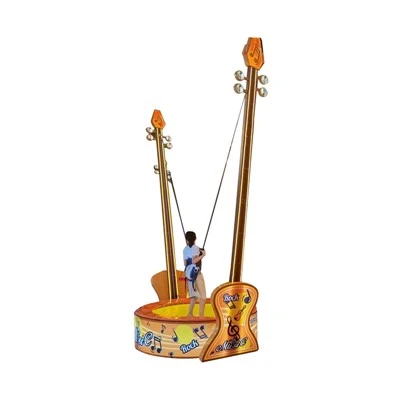Bungee Trampoline Kids Playground Game Machine